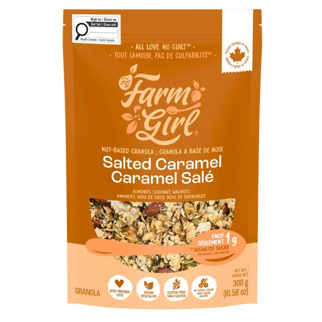 Farm Girl Salted Caramel Granola 300g
