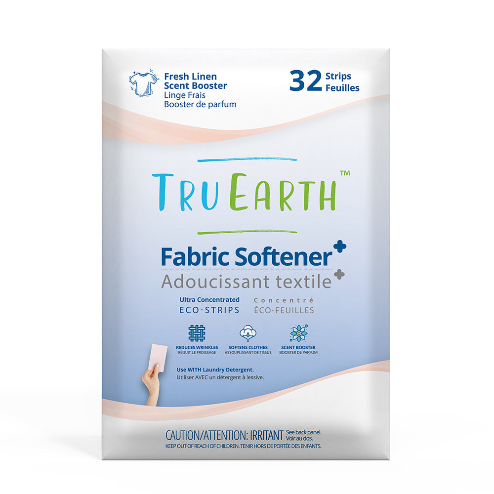 Tru Earth Eco-Strips Fabric Softener Fresh Linen 32 Strips