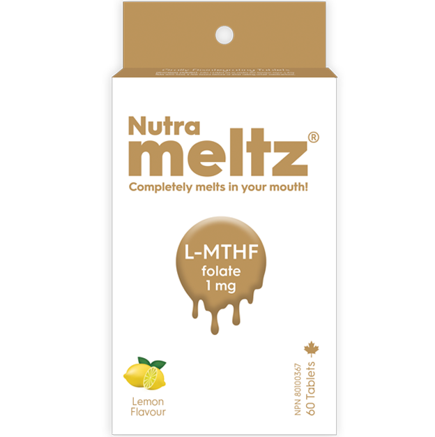 Nutrameltz L-MTHF Folate 1mg