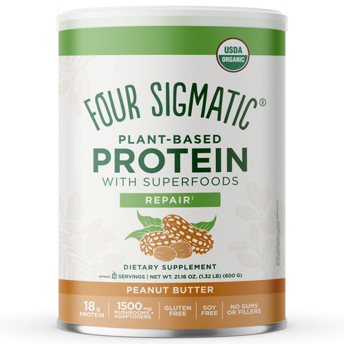 Four Sigmatic Plant Based Protein Peanut Butter 600g