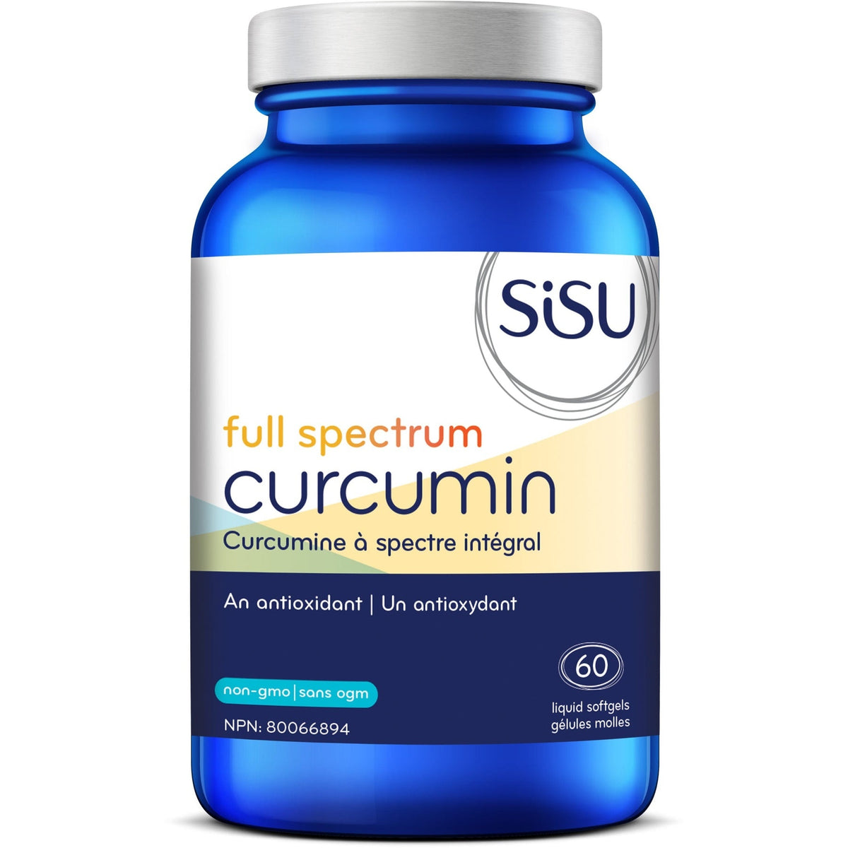 Sisu Full Spectrum Curcumin 60 soft gels