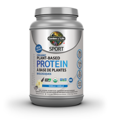 Sport Organic Plant-Based Protein- Vanilla 806g
