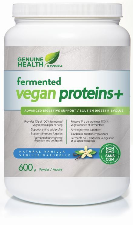 Fermented Vegan Protein Natural Vanilla 600g