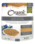 Organic Traditions Golden Flax Seeds 454g