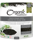 Organic Traditions Black Sesame Seeds 227g