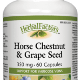 Horse Chestnut & Grape Seed 350mg 60 caps
