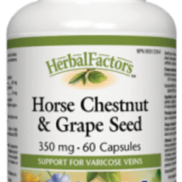 Horse Chestnut &amp; Grape Seed 350mg 60 caps