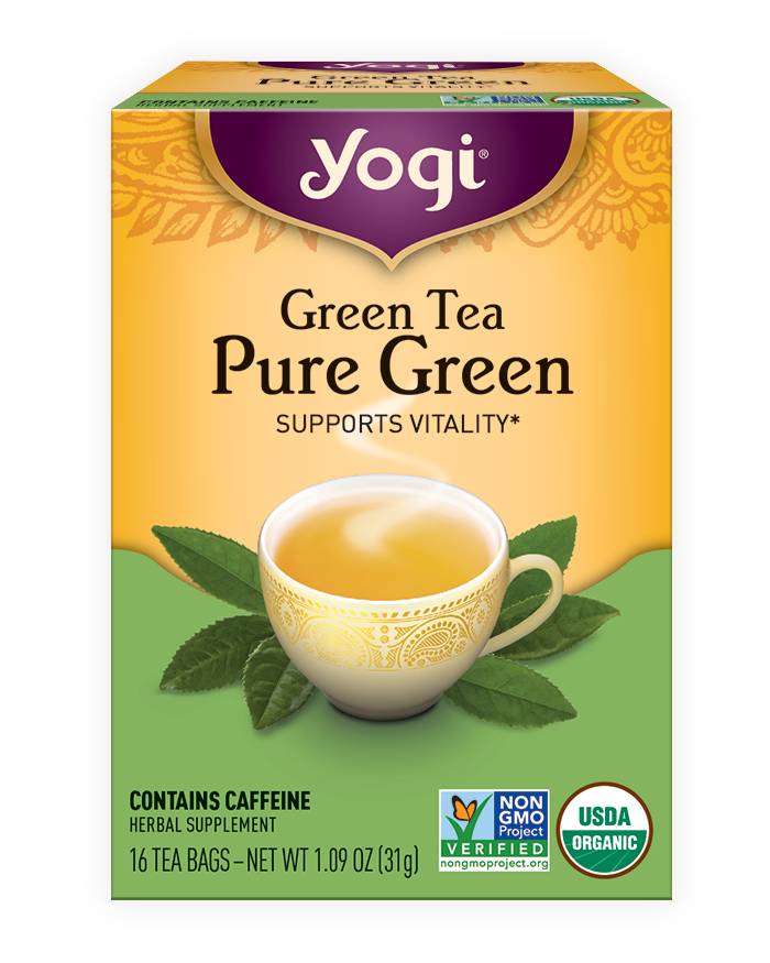 Pure Green Tea 16 tea bags