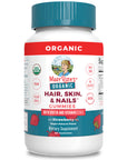 Mary Ruth's Organic Hair, Skin, & Nails Strawberry 60 Gummies