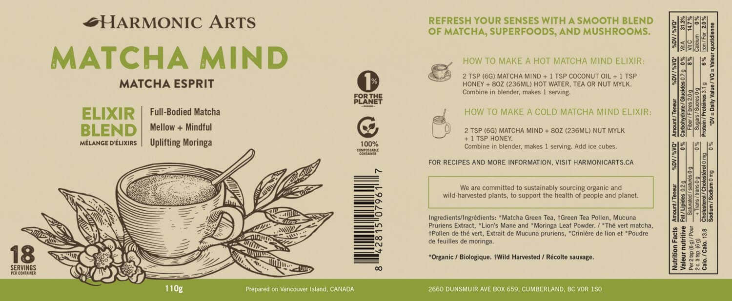 Harmonic Arts Matcha Mind