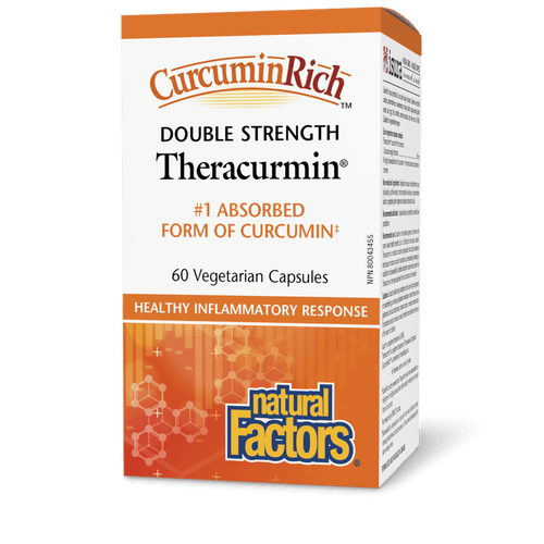 Natural Factors Curcumin Rich Theracurmin  60MG Vcap 60