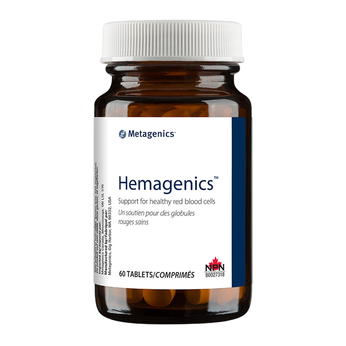 Metagenics Hemagenics 60 tabs