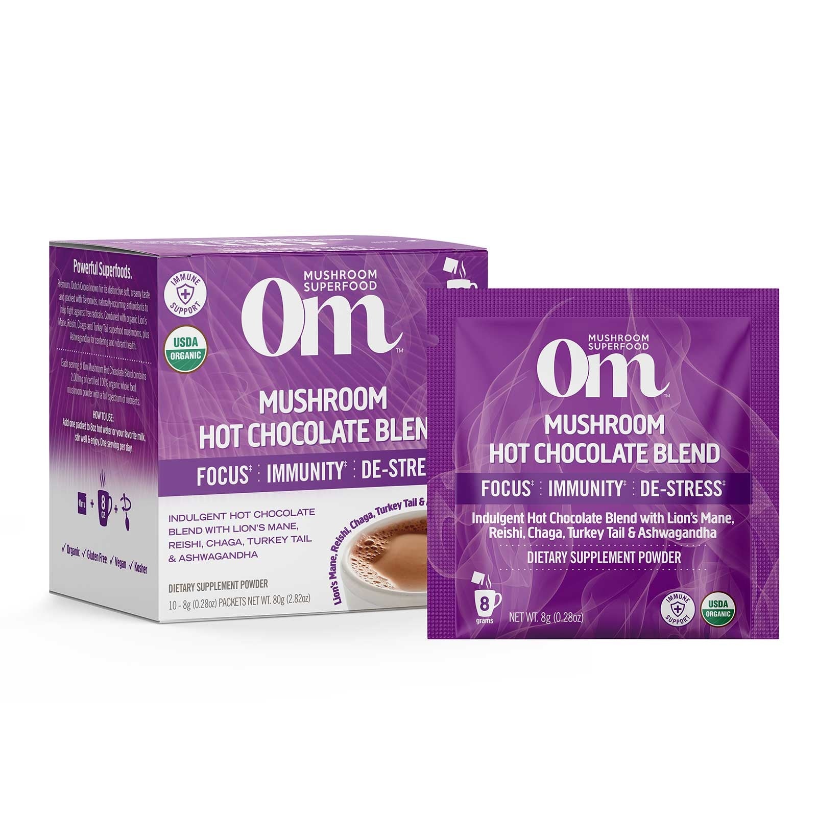 Om Mushroom Hot Chocolate 10packets