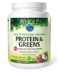 Whole Earth and Sea Vegan Protein and Greens - Organic Tropical 660g