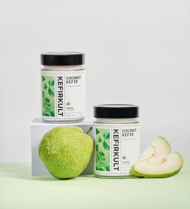 KefirKult Coconut Kefir Yogurt - Guava 359mL