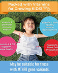 Mary Ruth's Kids Multivitamin Gummies Vegan Strawberry, Papaya and Super Punch 60 gummies