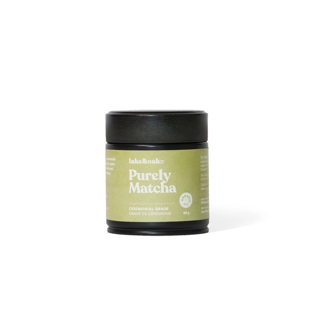 Lake and Oak Purely Matcha Ceremonial Grade 40g