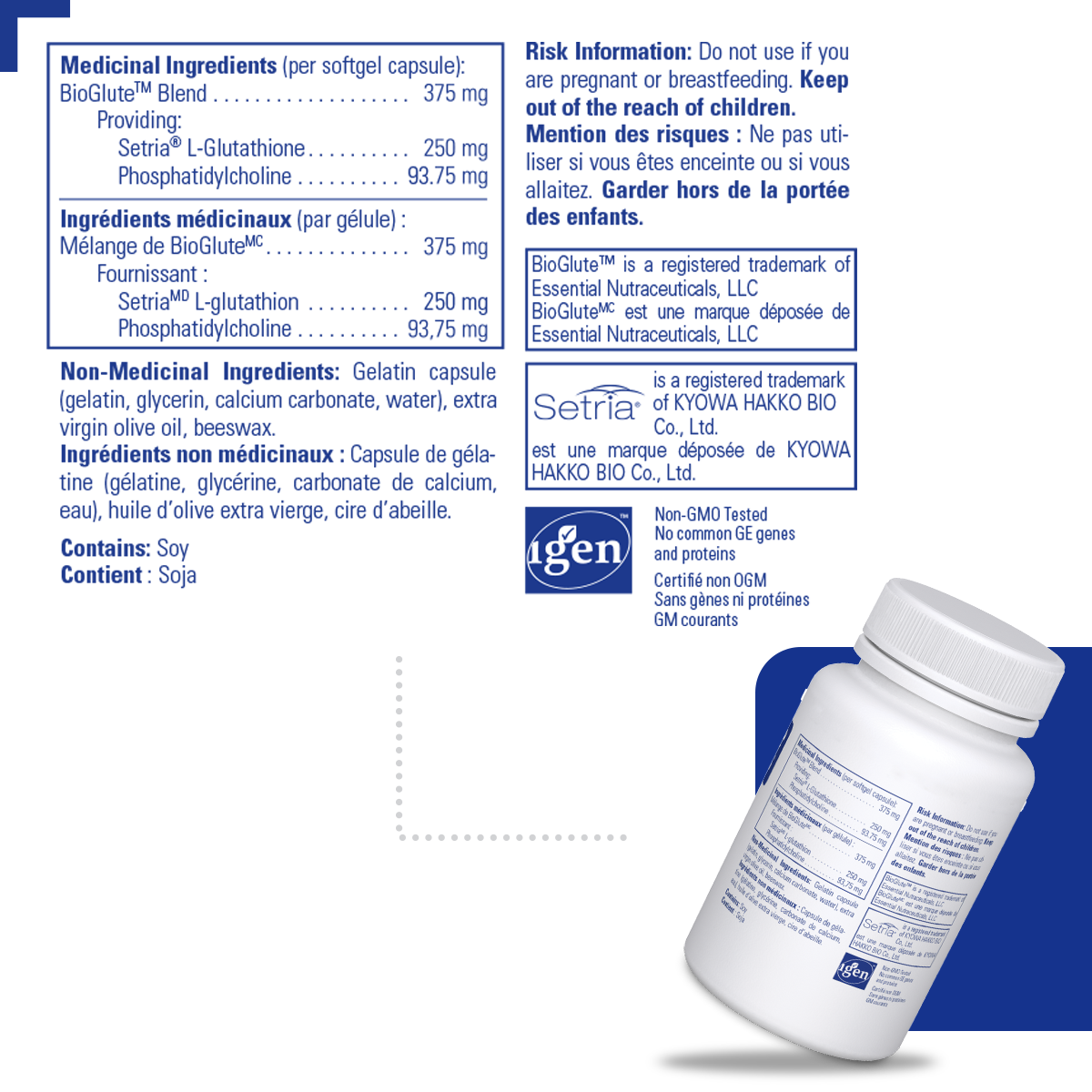 essential nutraceuticals liposomal glutathione Pure Encapsulations high purity peptide Size:4oz Glass 9.99 | B-12 Kit