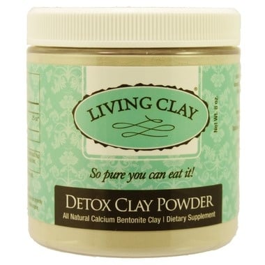 Living Clay Detox Clay Powder 8 oz