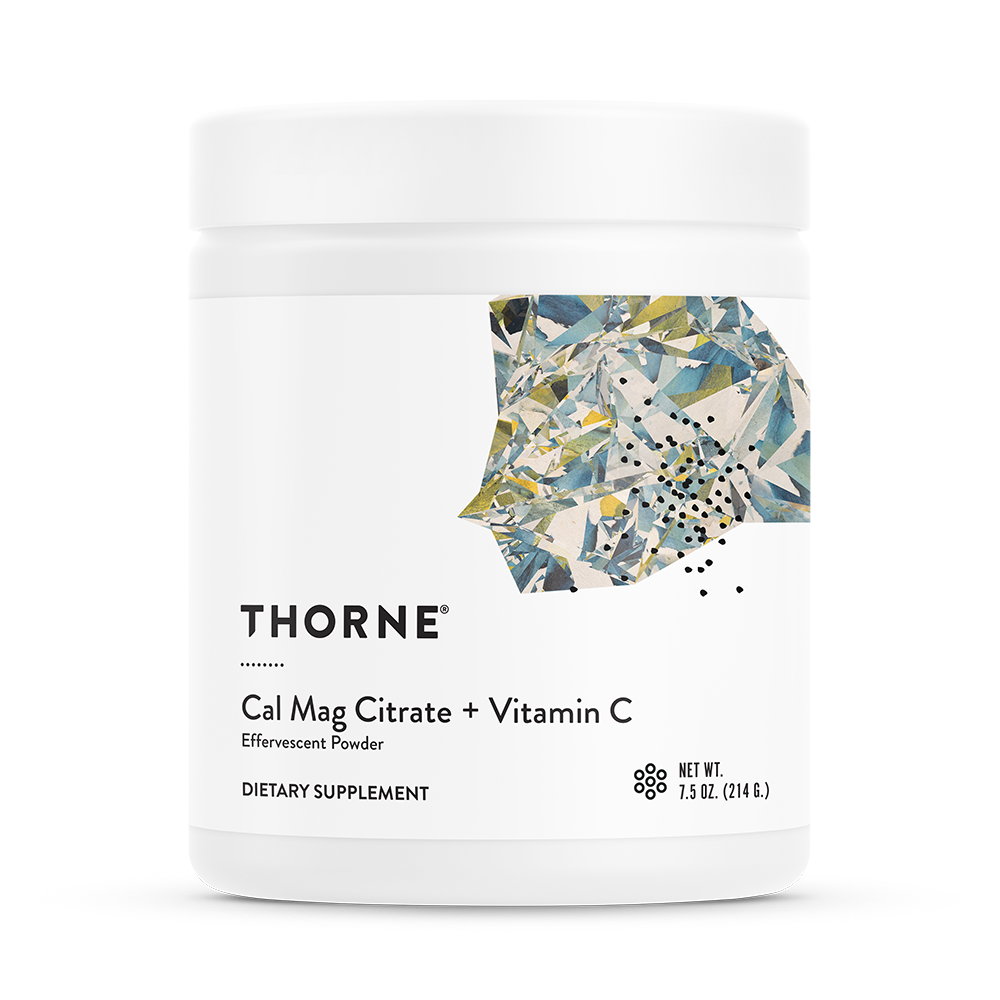 Thorne Cal Mag Citrate Effervescent Powder 214g