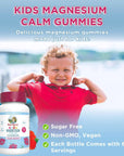 Mary Ruth's Kids Magnesium Calm Gummies Hibiscus- 60 gummies