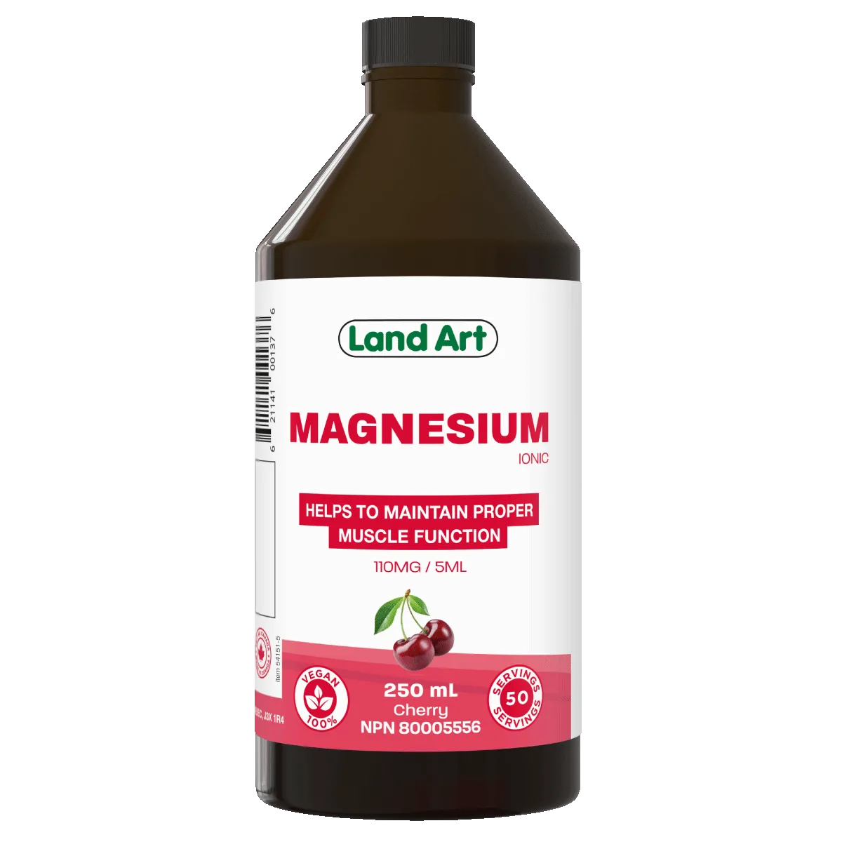 Land Art Ionic Magnesium- Cherry 250mL