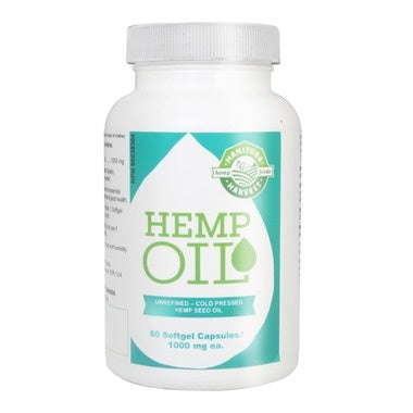 Manitoba Harvest Hemp Oil 1000mg 60SG