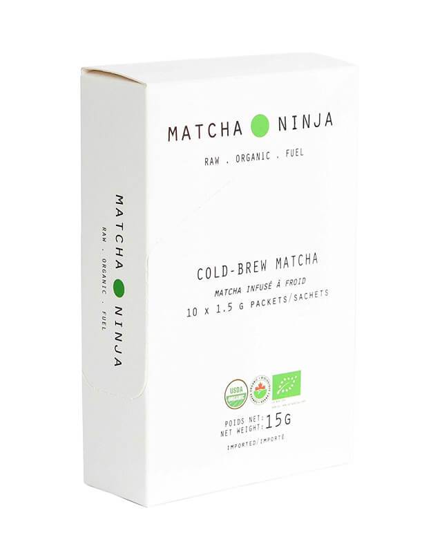 Matcha Ninja Cold Brew Matcha 10X1.5g sachets