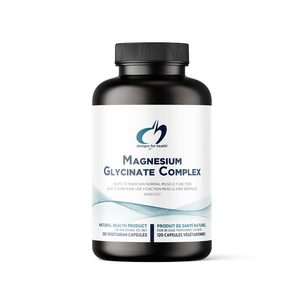Designs for Health Magnesium Glycinate Complex 120 vcaps