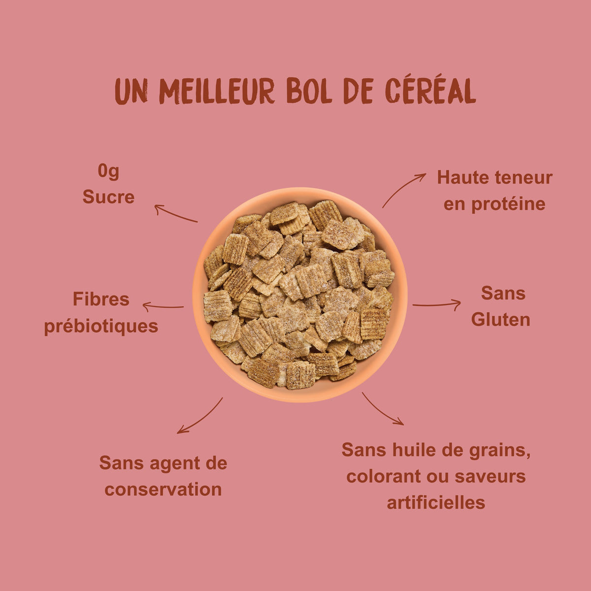 Farm Girl Protein Cereal- Cinnamon Crisps 280g