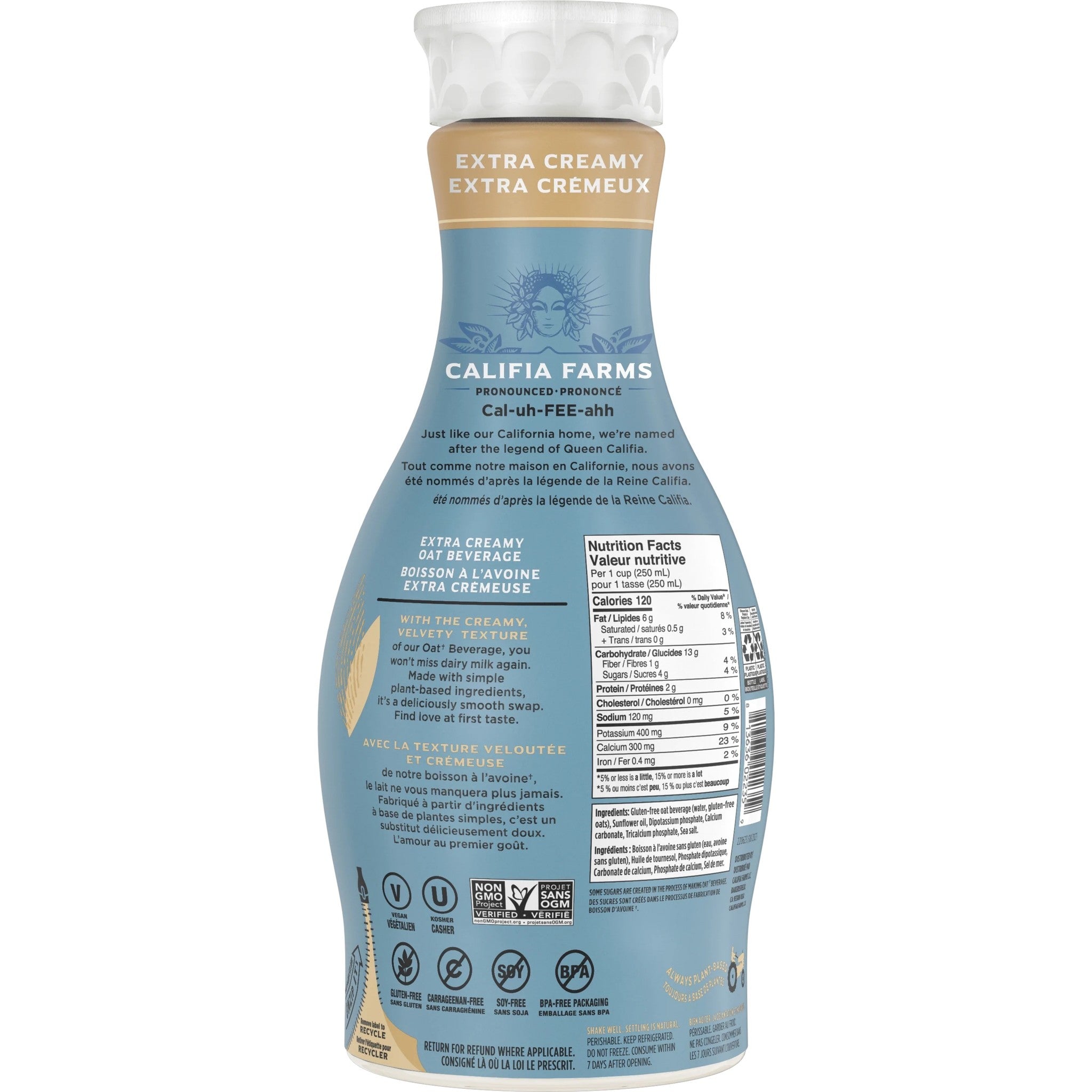 Califia Farms Oat Milk Extra Creamy 1.4L