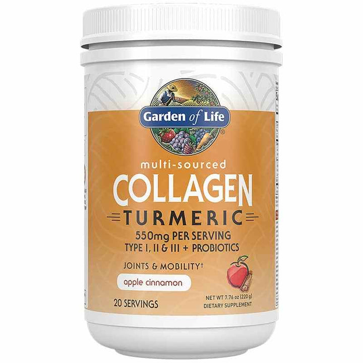 Multi-Sourced Collagen Turmeric - Apple Cinnamon 220g