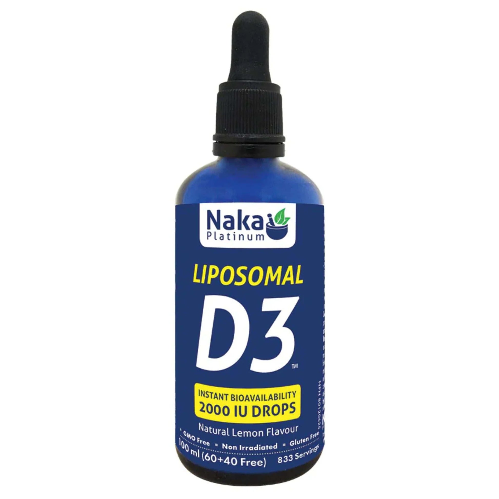 Naka Liposomal D3 2000 IU Drops 100ml