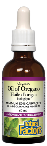 Natural Factors Oil of Oregano 60ml