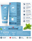 Green Beaver Anti-cavity Hydroxyapatite Toothpaste Extra Whitening- Frosty Mint 100g