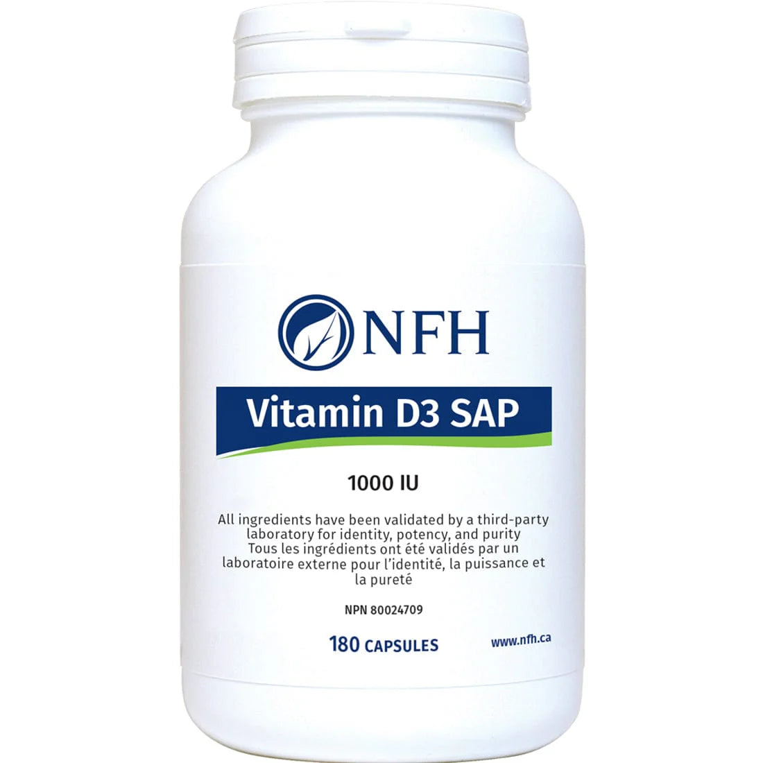 NFH Vitamin D3 SAP 1000IU 180caps