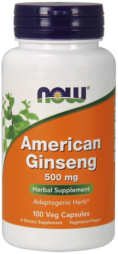 American Ginseng 500mg 100 caps