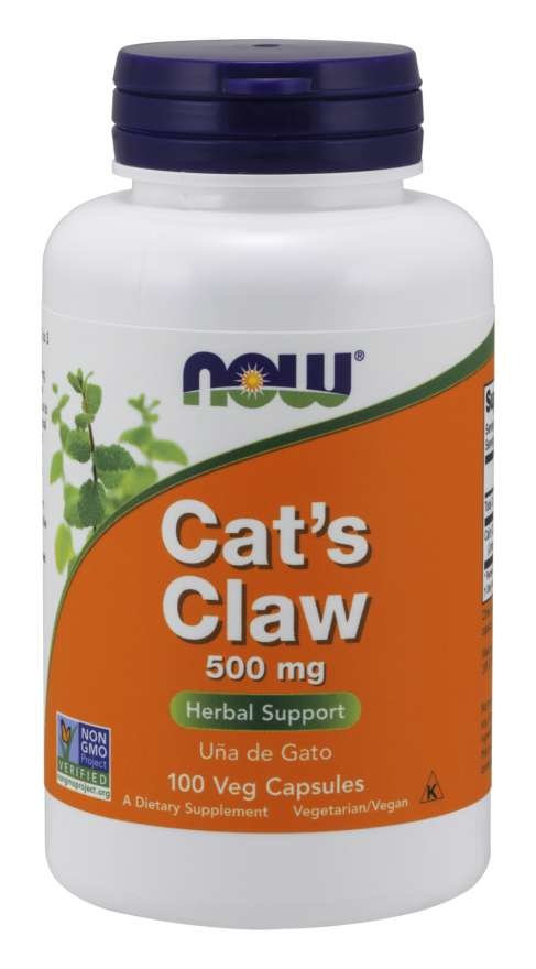 NOW Cat&#39;s Claw 500mg 100 caps