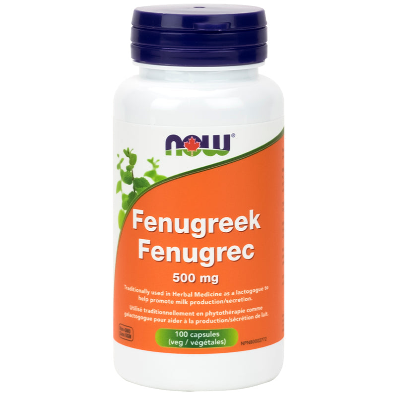 NOW Fenugreek 500mg 100 capsule