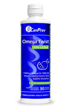 Can Prev Omega Twist Lime-Licious 450ml