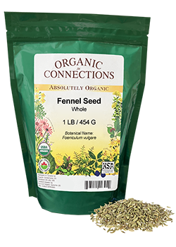 Organic Connections Fennel Seed Whole 454g