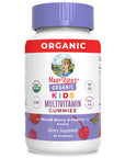 Mary Ruth's Organic Kids Multivitamins 60 Mixed Berry and Cherry Gummies