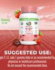 Mary Ruth's Kids Probiotic Gummies Strawberry 60 Gummies