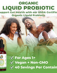 Mary Ruth's Organic Liquid Probiotic 120ml Unflavoured