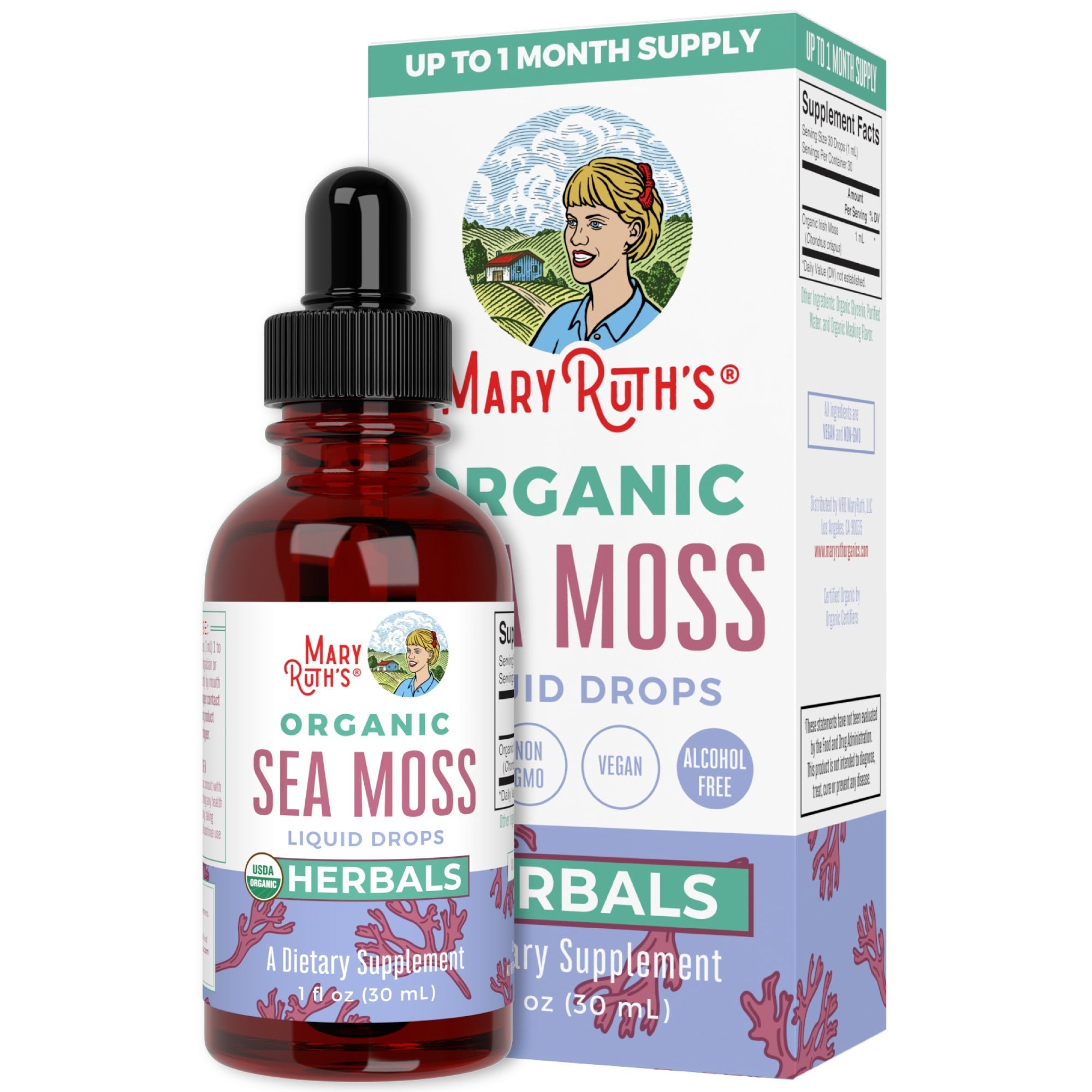 Mary Ruth&#39;s Sea Moss Liquid 30ml