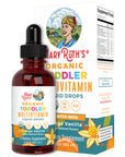 Mary Ruth's Organic Toddler Multivitamin Liquid Drops with Iron Orange Vanilla 60ml