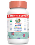 Mary Ruth's Organic Toddler Multivitamin & Postbiotics - 60 gummies