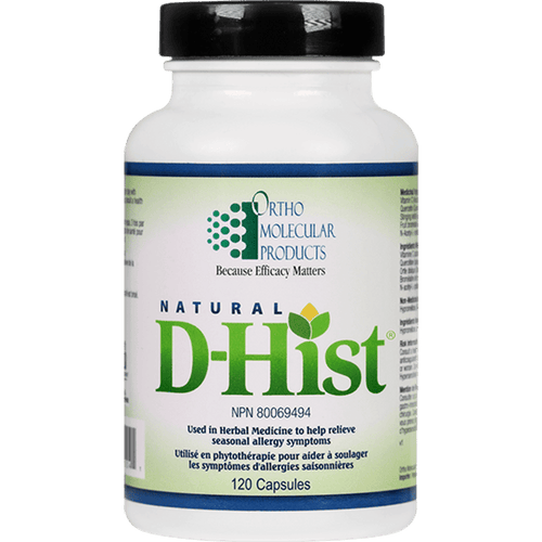 Ortho Molecular Products D-Hist 120cap