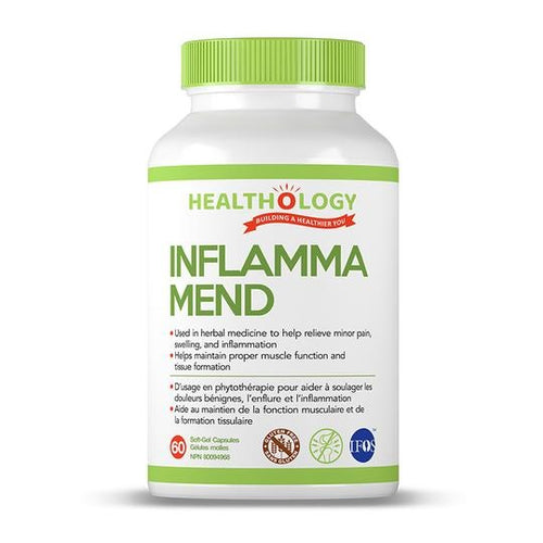 Healthology Inflamma-mend Inflammation Formula 60 softgels