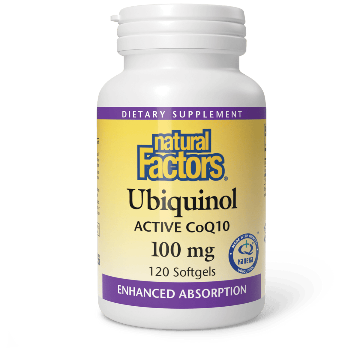 Natural Factors Ubiquinol 100mg 120 softgels